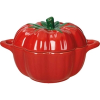 Product Brandani Μίνι Κατσαρολάκι Κεραμικό (Stoneware) Tomato 16x12.5x10cm 350ml Κόκκινο base image