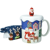 Product Santa Porcelain Mug & Socks Set Σετ Κούπα Πορσελάνη & Κάλτσες base image