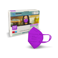 Product Setablu FFP2 Μάσκες Προστασίας Βιολετί 10 Τεμάχια base image