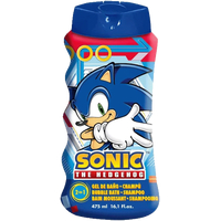 Product Sonic Παιδικό Αφρόλουτρο και Σαμπουάν 2-σε-1 Bubblebath & Shampoo 475ml base image