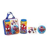 Product Spidermann Παιδικό Σετ Μπάνιου Bath Bag Tattoos: Αφρόλουτρο & Σαμπούν 2-σε-1 200ml + Σφουγγάρι + Τατουάζ base image