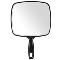 Product Eurostil Hairdressing Mirror with Handle 22,5x32cm TV Mirror Black base image