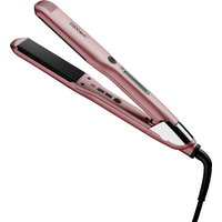Product Eurostil Grilled Digital Ceramic and Tourmaline Rosa Professional Hair Straightener, 43W, with 3.8x9cm Ceramic-Tourmaline Plates, up to 230°C base image
