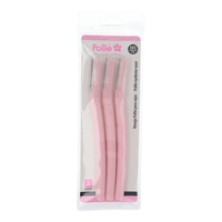 Product Pollie Eyebrow Razors 15cm 3pcs base image