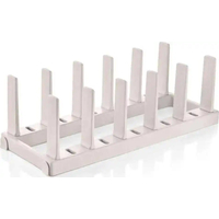 Product Tescoma Flexispace Plastic Pan Holder for 5 Pans in Beige 37x14.8cm base image