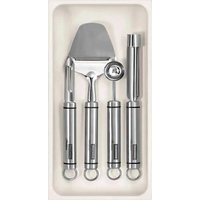 Product Tescoma Flexispace Plastic Kitchen Utensil Drawer Organizer in Beige 29.6x14.8cm base image