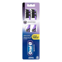 Product Oral-B Pro White Charcoal Οδοντόβουρτσες Medium Duo base image