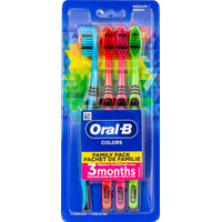 Product Oral-B 123 Family Pack Οδοντόβουρτσες Medium 4τμχ base image