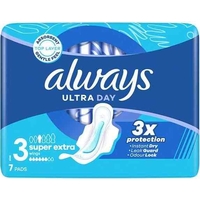 Product Always Σερβιέτες Ultra Day Super Extra Size 3 - 7τμχ base image
