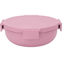 Product Brabantia Make & Take Plastic Salad Bowl Lunchbox, 1.3L, Lilac base image