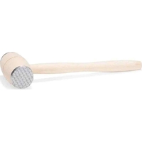 Product Patisse Wooden Meat Hammer with Aluminum Heads 28 cm Silver base image