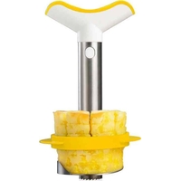 Product Vacu Vin Κόφτης & Διαχωριστής Ανανά Ανοξείδωτος Pineapple Slicer 24cm 1lt Κίτρινος base image