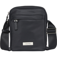 Product Calvin Klein Sleek Reporter Nylon Crossbody Bag Ανδρικό Τσαντάκι Ώμου Μαύρο base image