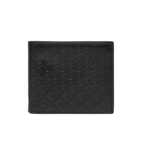 Product Calvin Klein Ανδρικό Μικρό Δερμάτινο Πορτοφόλι Embossed Emblem Billfold Μαύρο base image