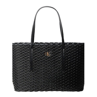 Product Calvin Klein Pleated Tote Γυναικεία Τσάντα Ώμου Μαύρη base image