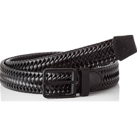 Product Calvin Klein Ανδρική Μεσαία Πλεκτή Δερμάτινη Ζώνη Μαύρη Braided Fixed Leather Belt 105cm base image