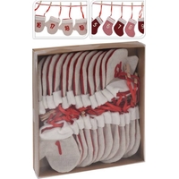 Product Advent Calendar Υφασμάτινο Ημερολόγιο Με 24 Γάντια & Κάλτσες 24 Τμχ base image