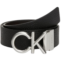 Product Calvin Klein Ανδρική Μεσαίου Φάρδους Reversible Δερμάτινη Ζώνη 3.5cm Μαύρη 110cm base image