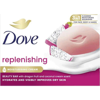 Product Dove Replenishing Bar Soap 90g base image