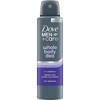 Product Dove Whole Body Deo Men’s Deodorant Spray Fig & Suede 150ml base image
