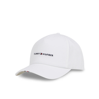 Product Tommy Hilfiger Ανδρικό Καπέλο Jockey Foundation Soft 6 Panel Cap Σκούρο Λευκό base image