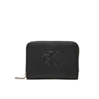 Product Calvin Klein Γυναικείο Πορτοφόλι Sculpted Medium Zip Around Wallet Μαύρο base image