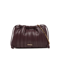 Product Calvin Klein Plisse Drawstring Bag Women's Bag Fudge base image