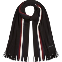 Product Tommy Hilfiger Ανδρικό Μακρύ Κασκόλ Heritage Signature Ρίγα Μαύρο base image