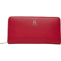 Product Tommy Hilfiger Women's Large Wallet TH Icon Large Zip-Around Red base image