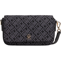 Product Tommy Hilfiger Γυναικεία Μικρή Τσάντα Crossbody TH Icon Conversational Crossover Μαύρη base image