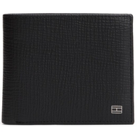Product Tommy Hilfiger Ανδρικό Δερμάτινο Πορτοφόλι Δίπτυχο TH Woven Texture CC Flap & Coin Μαύρο base image