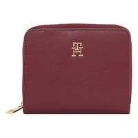 Product Tommy Hilfiger Γυναικείο Μεσαίο Πορτοφόλι Signature Zipped TH Icon Κόκκινο base image