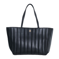 Product Tommy Hilfiger Γυναικεία Μεγάλη Τσάντα Ώμου TH Grace Tote Μαύρη base image