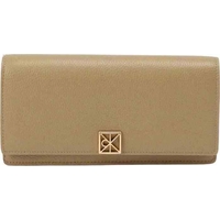 Product Calvin Klein Γυναικείο Μεγάλο Πορτοφόλι Emblem HW Pebble Long Bifold Ανοιχτό Καφέ base image