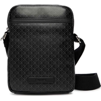 Product Calvin Klein Ανδρική Μικρή Τσάντα Χιαστί Emblem Aop Coated Slim Reporter Μαύρο base image