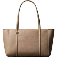 Product Calvin Klein Women's Large Tote Bag Pebble Grain Brown base image