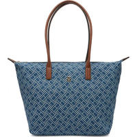 Product Tommy Hilfiger Γυναικεία Μεγάλη Τσάντα Tote Popette Denim Flag Μπλε base image