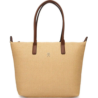 Product Tommy Hilfiger Γυναικεία Μεγάλη Τσάντα Tote Popette Raffia Μπεζ base image