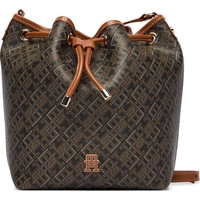 Product Tommy Hilfiger Γυναικεία Μεσαία Τσάντα Bucket TH Monoplay Bucket Le Μαύρο base image