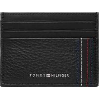 Product Tommy Hilfiger Men's Small Credit Card Holder Th Central CC Holder Black base image