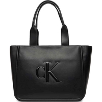 Product Calvin Klein Γυναικεία Μεσαία Τσάντα Tote Bold CK Medium Tote Μαύρο base image