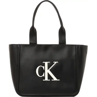 Product Calvin Klein Women's Medium Tote Bag Bold CK Medium Tote Black base image