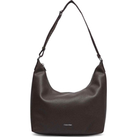 Product Calvin Klein Women's Medium Webbing Strap Shoulder Bag, Dark Brown base image