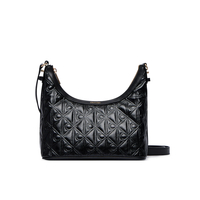Product Calvin Klein Emblem Aop Debossed Shoulder Bag Μαύρο base image