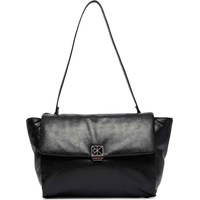 Product Calvin Klein Women's Medium Bag Emblem HW Padded Satchel Black base image