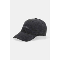 Product Calvin Klein Women's Jumbo Hat with Brim, Embroidered Titlecase Logo, Fel, Black base image