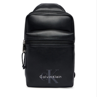 Product Calvin Klein Ανδρικό Μικρό Τσαντάκι Ώμου / Χιαστί Emblem AOP Deboss NS Sling Μαύρο base image