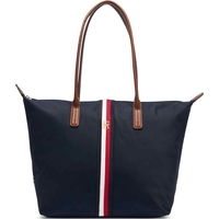 Product Tommy Hilfiger Women's Large Popette Tote Corp Tote Bag, Dark Blue base image