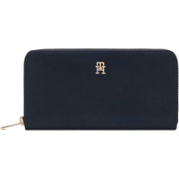 Product Tommy Hilfiger Women's Large Wallet TH Icon Large Zip-Around Nylon Dark Blue base image