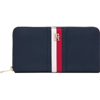 Product Tommy Hilfiger Women's Large Wallet TH Icon Large Zip-Around Nylon Corp Dark Blue base image